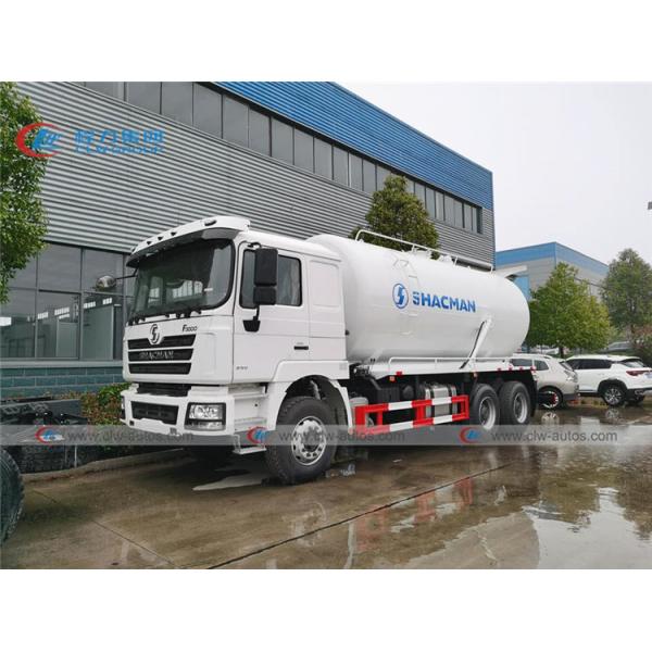 Тележка всасывания сточной трубы вакуума Shacman F3000 6X4 20m3