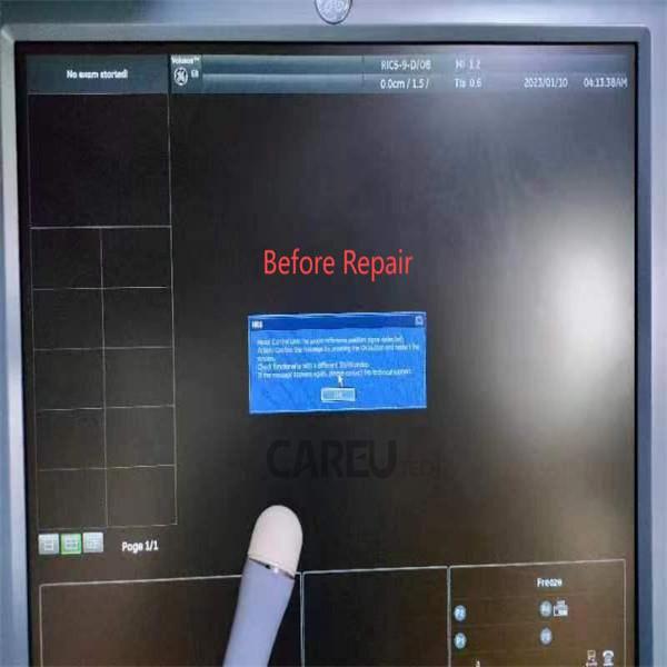 Medical Device Repair Cases OF GE RIC5-9-D ULTRASOUND PROBE FOR REPAIR