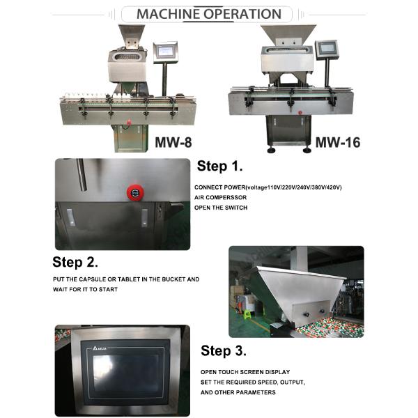 200000pcs/H горизонтальная Cartoning одиночная фаза машины 220v 50hz