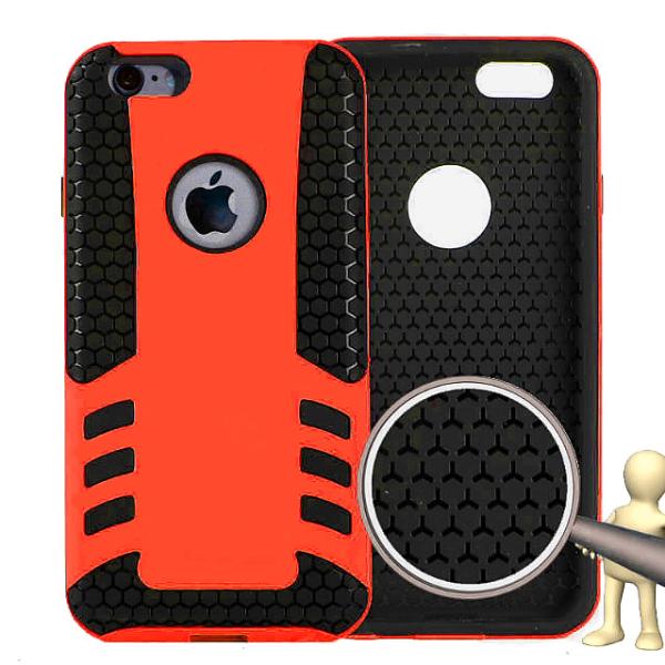 2014 the latest 2 in 1 Rocket Phone Case For 5.5and 4.7 iPhone6 Plus with TPU and PC