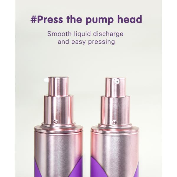 Luxury cosmetics packaging for lotion 120ml PETG bottle