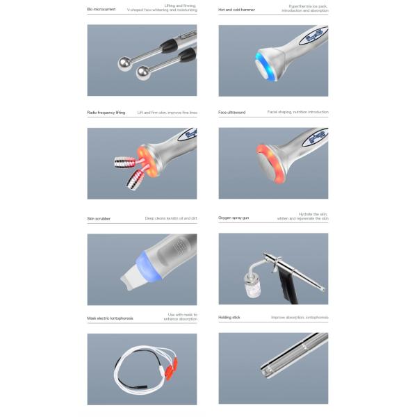 9-в-1 бриллиантовый пилинг-машина с кислородным струем воды для аква дермабразии глубокое очищение Кожа затягивание и лингирование