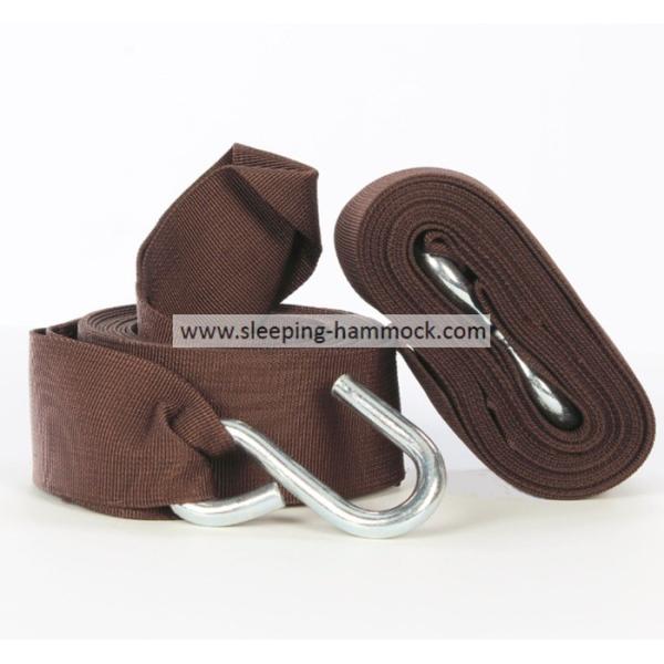 Outdoor Hammock Hanging Accessories , Lightweight Hammock Hanging Tree Straps
