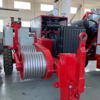 118KW (158hp) Max Pull Force 9 Ton Transmission Line Stringing Equipment