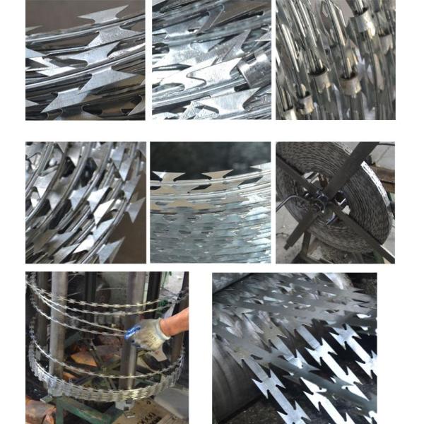 Bto22 тип диаметр катушки ленты 450mm бритвы концертины колючий