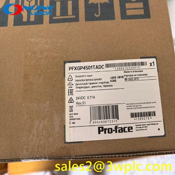PFXGP4501TADC Proface TGP4000 Series 10.4 TFT Color LCD DC Power Supply