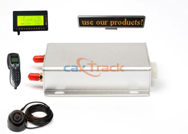 LCD Display WCDMA Public / School Bus GPS Tracking 95 X 75 X 25mm