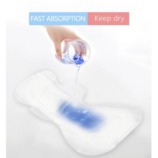 Breathable Free Powder Quick Dry Ultra Thin Overnight Sanitary Napkins