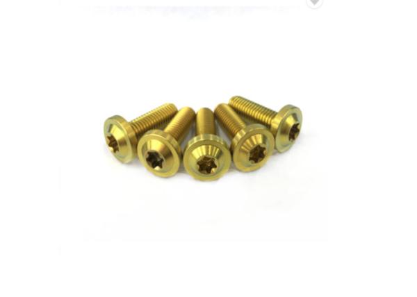 Allen Titanium Motorcycle Bolts GR5 TC4 Socket Titanium Torx Button Head Bolt