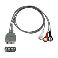 EY6511B Lead Wire ECG Multiscene , TM80 TD60 ECG Telemetry Cable