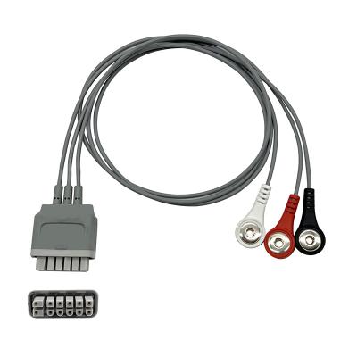 EY6511B Lead Wire ECG Multiscene , TM80 TD60 ECG Telemetry Cable