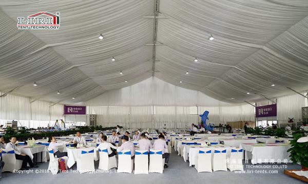 PVC da largura de 50m e barraca enormes do famoso do alumínio para o festival aéreo como a recepção do VIP