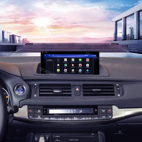 Приемник GPS WiFi автомобиля андроида 10,25 дюймов стерео для Lexus CT CT200