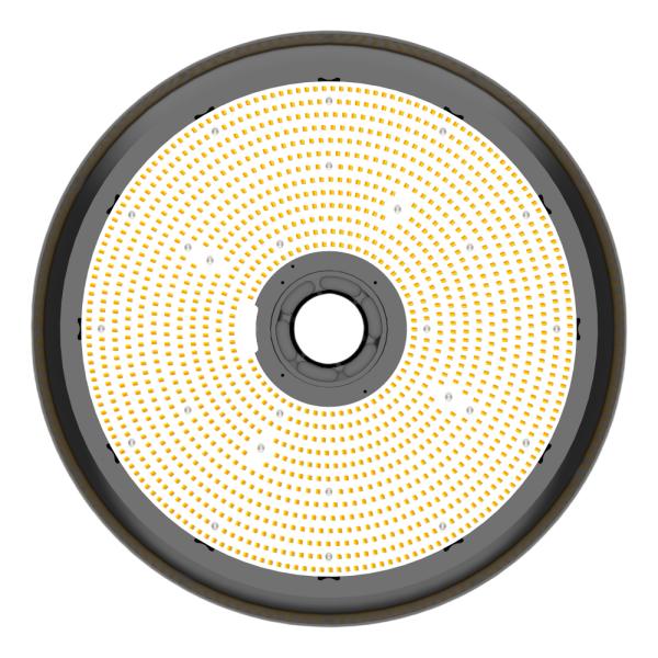 До 500 Вт высококачественный светодиодный НЛО высокий залив свет с регулируемой мощностью и цветовой температурой