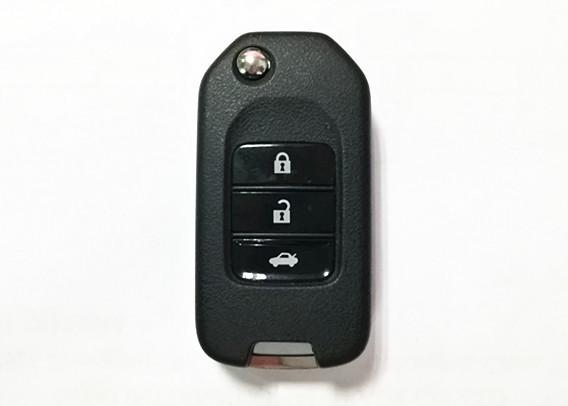 Black 3 Button Honda Remote Key 433Mhz With Part Number TWB1G721 Chip 47