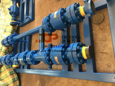 2 API Oil And Gas Manifold For Well Testing Diverting