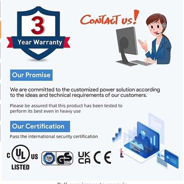 UL Electric Class II Power Supply 12V 5A 240V Customised With Desktop Connection
