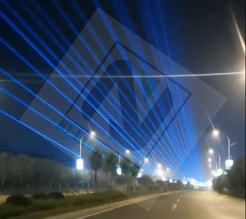 Remote Control LED Light Source Laser Fountain Illumination for Decorative Display