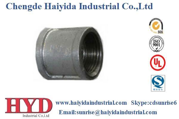 coupling galvanized malleable iron pipe fitting cast iron UL factory