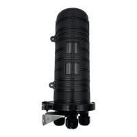 Boîtier d'épissure à fibres optiques en dôme 96 cœurs IP67 4 ports PP ABS