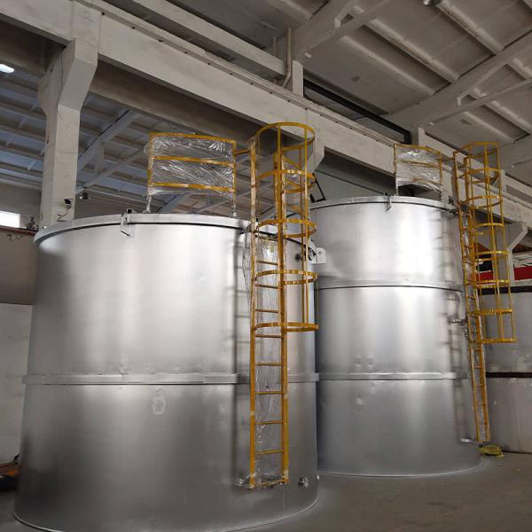 Réservoir de stockage de fioul en acier inoxydable 50000L 8 Bar