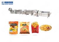 Batatas fritas de batata que fazem as batatas fritas congeladas máquina que fazem o equipamento da microplaqueta de batata da máquina
