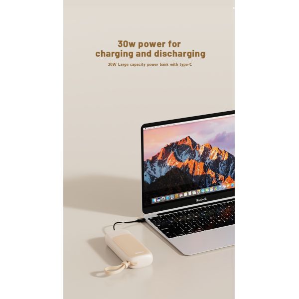 Electronics Portable Power Bank Battery Chargers with Cable OEM/ODM 10000mah