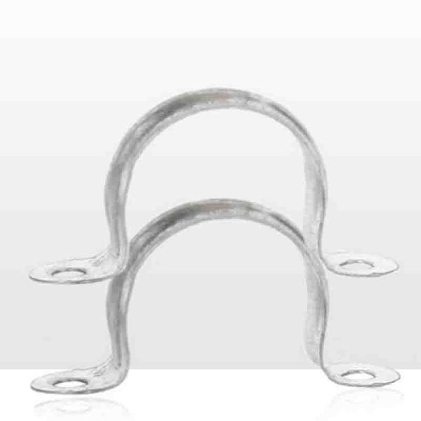 OEM гальванизировал стальные зажимы седловины штемпелюя обрабатывающ сопротивление ссадины