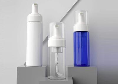 SGS 50ml Plastic Foaming Soap Dispenser White Clear Hand Sanitizer Bottle