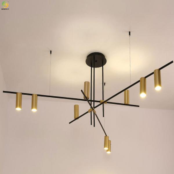 Home/Hotel Metals Art  Gold Black E27 Application Nordic Pendant Light