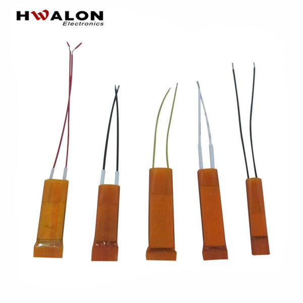 Ориентированный на заказчика изолируя фильм покрыл подогреватель 12V PTC для горячего оружия клея