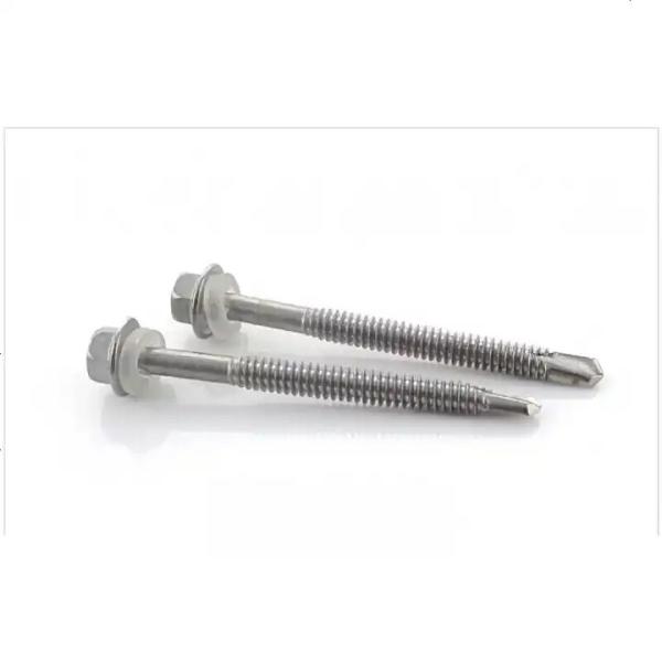 ANSI B 16.9 / ASTM A420 Thread Coverage Black Self Drilling Metal Screws