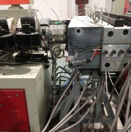 WPC Board Construction Template Production Line / Extruder / Plastic Machine