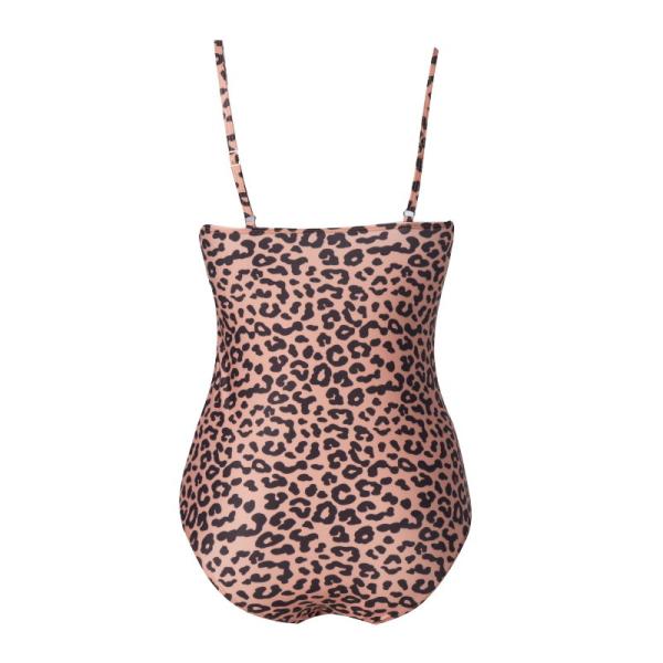 Tiered Layer Tie a Knot Front Top With Low waist Bikini swimsuit high cut