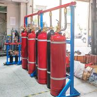 Sistema automático de extinción de incendios HFC 227ea para instalaciones de aviación aeroportuarias