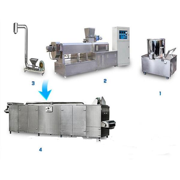 Textured Soya Protein Food Production Equipment , Nuggets Food Extruder Machine