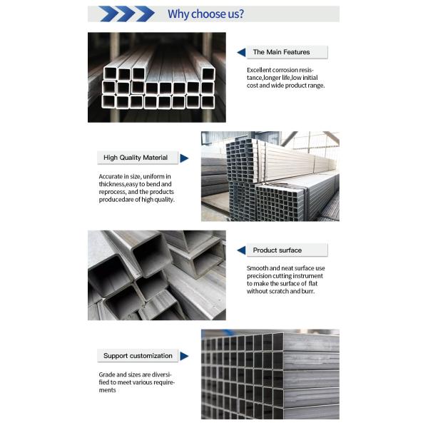 304L Square Stainless Steel Decorative Pipe 2