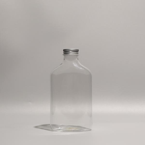 Персонализированные прозрачные пластиковые бутылки ПЭТ Бутылки сока с алюминиевой/пластиковой крышкой