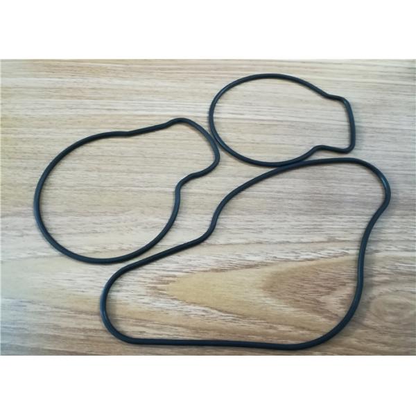 Irregular Shape Industrial Rubber Parts Molded Rubber Gaskets / Special O Rings