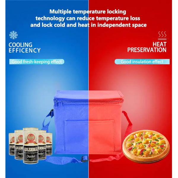 Водоустойчивая изолированная сумка обеда