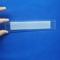 XRD- Placa de pia de amostra de quartzo fundido personalizada resistente à corrosão e alta temperatura