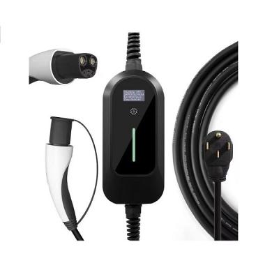 32A NACS Tesla Portable EV Car Charger With Nema 5-15/6-20/14-30/14-50/10-30