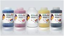 Colorant de textile de Mageata de presse de la chaleur de l'encre 100ml de COLORANT cyan d'ANIMAL FAMILIER sous