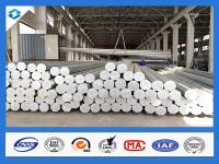 35FT 3mm Thick Q345 500kgf Load Galvanized Octagonal Steel Pole