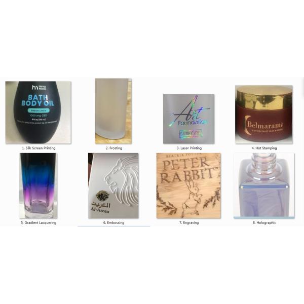 брызги квадрата 100ml стеклянные косметические разливают по бутылкам/многоразовый стеклянный флакон духов с arcylic крышкой