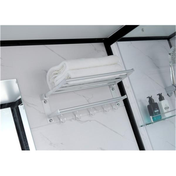 Черноты ABS Tray2000*1160*2150mm кабин ливня сторона белой акриловой алюминиевая открытая