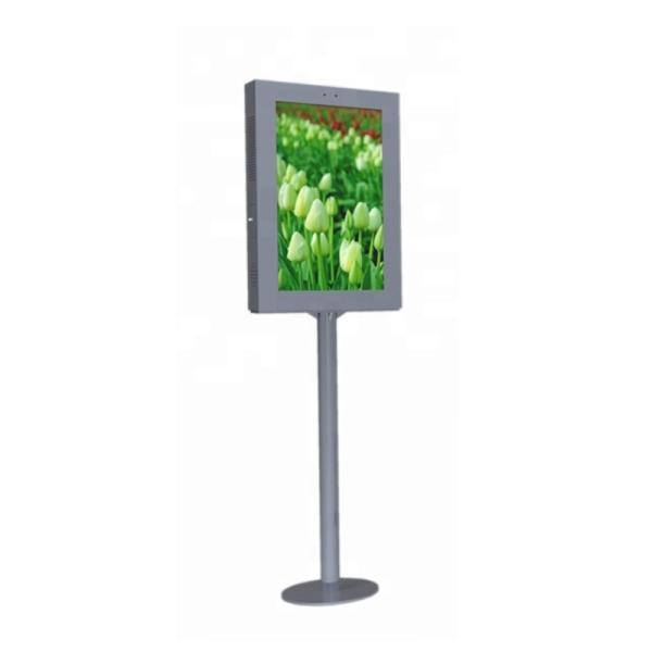Outdoor Custom Totem Pole , Commercial Lcd Display 5ms Response Time