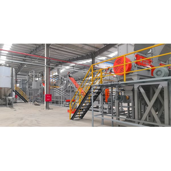 Cold Washing HDPE/PP Plastic Recycling Washing Line 1000kg/h