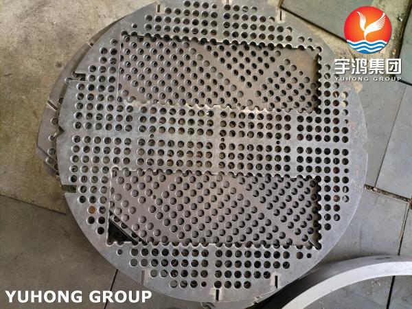 ASME SA516 Gr.70 Disk & Ring Baffles (Double-Segmental) for Power Plant Condensers TEMA RCB-4.53