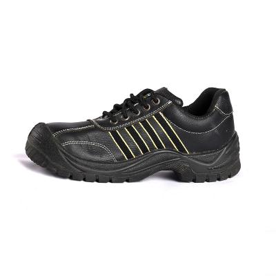 Fourniture directe de l'usine Bon prix Chaussures de sécurité en cuir en acier Pouce léger Construction Chaussures de sécurité pour homme